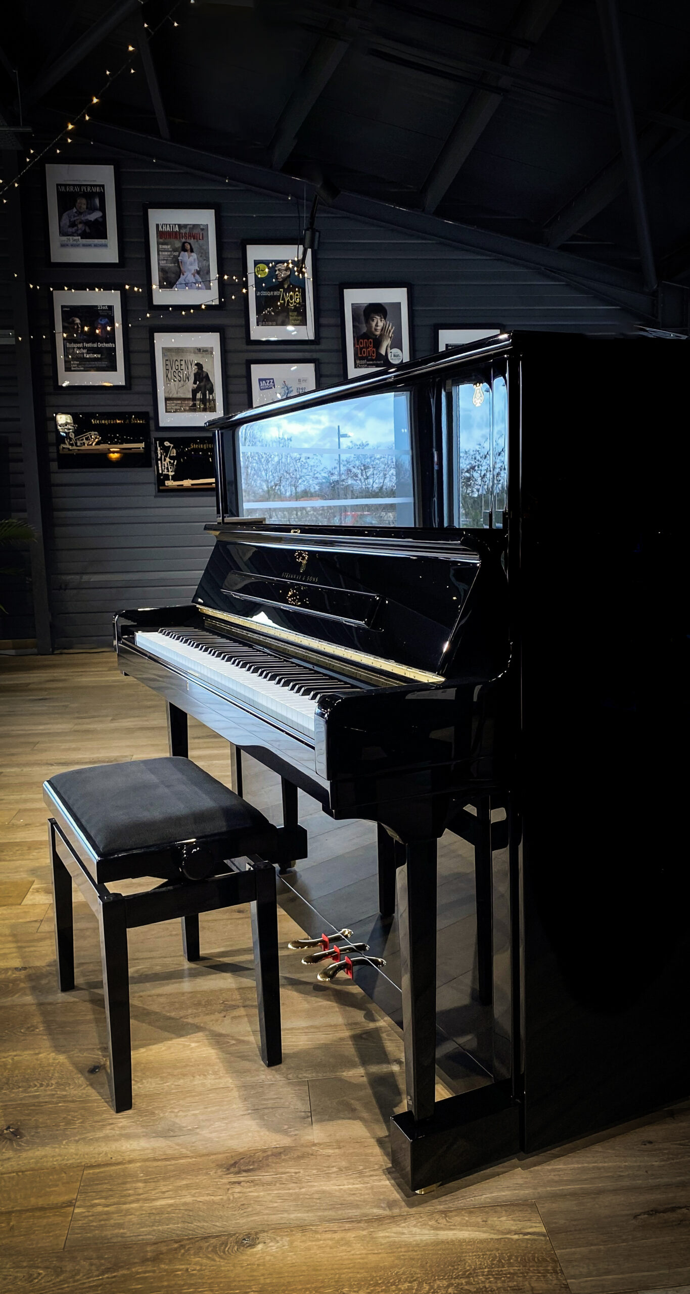 k132 piano droit steinway