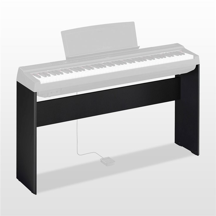 Supporto Per Pianoforte Digitale Yamaha P-125 - L-125B In Legno, Nero, Compatto