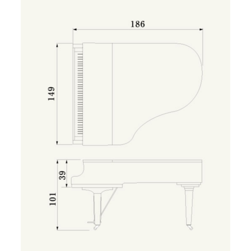 Yamaha c3x noir brillant Pianos Parisot