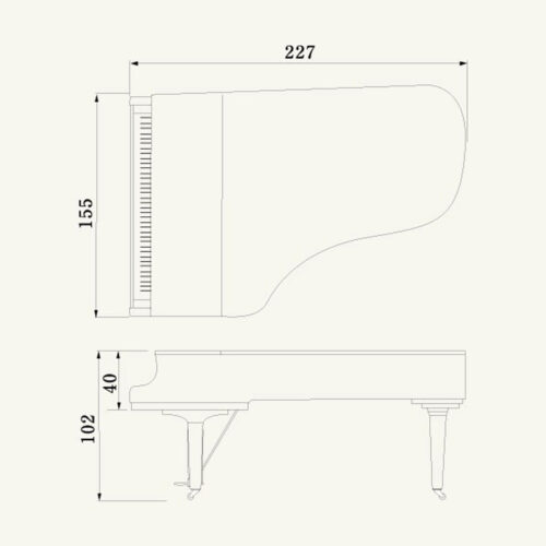 c7x disklavier enspire pro blanc brillant dc7enpro pwhx.e