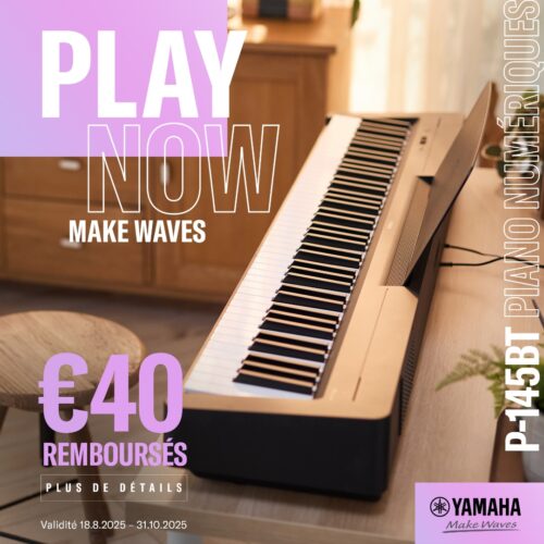 Piano numérique YAMAHA P-145BT