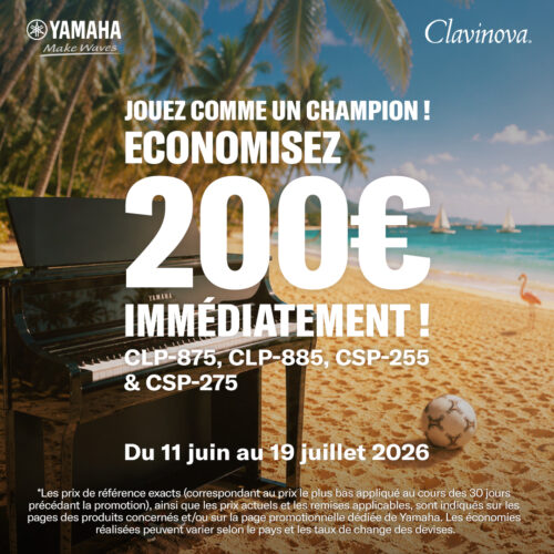 yamaha serię clavinova remie juillet 2026 pianos parisot