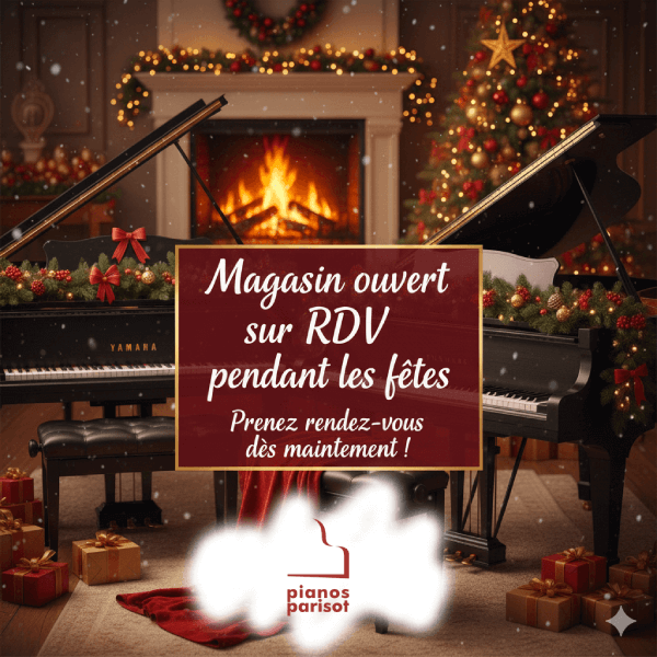 pianos parisot rdv noel pop up